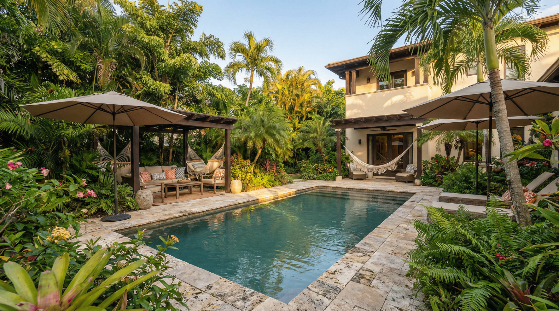 South Grove Tropical Estate - Coconut Grove real estate photography