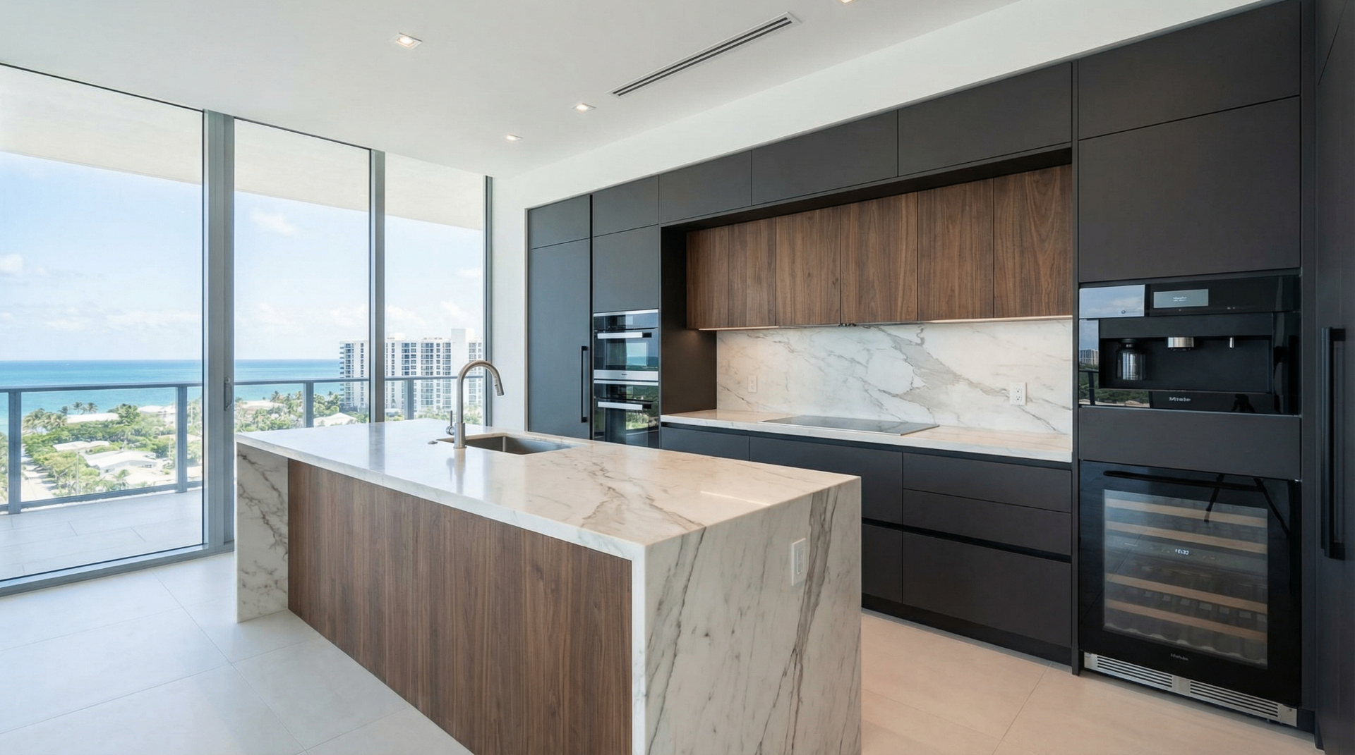 Designer Kitchen - Aventura real estate photography