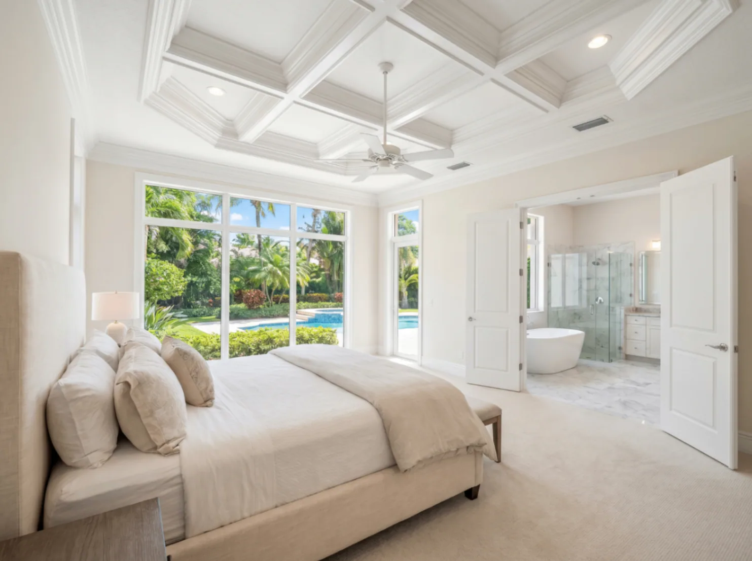 Jupiter Master Bedroom Retreat — real estate photography in Jupiter by Estate Shutter Florida