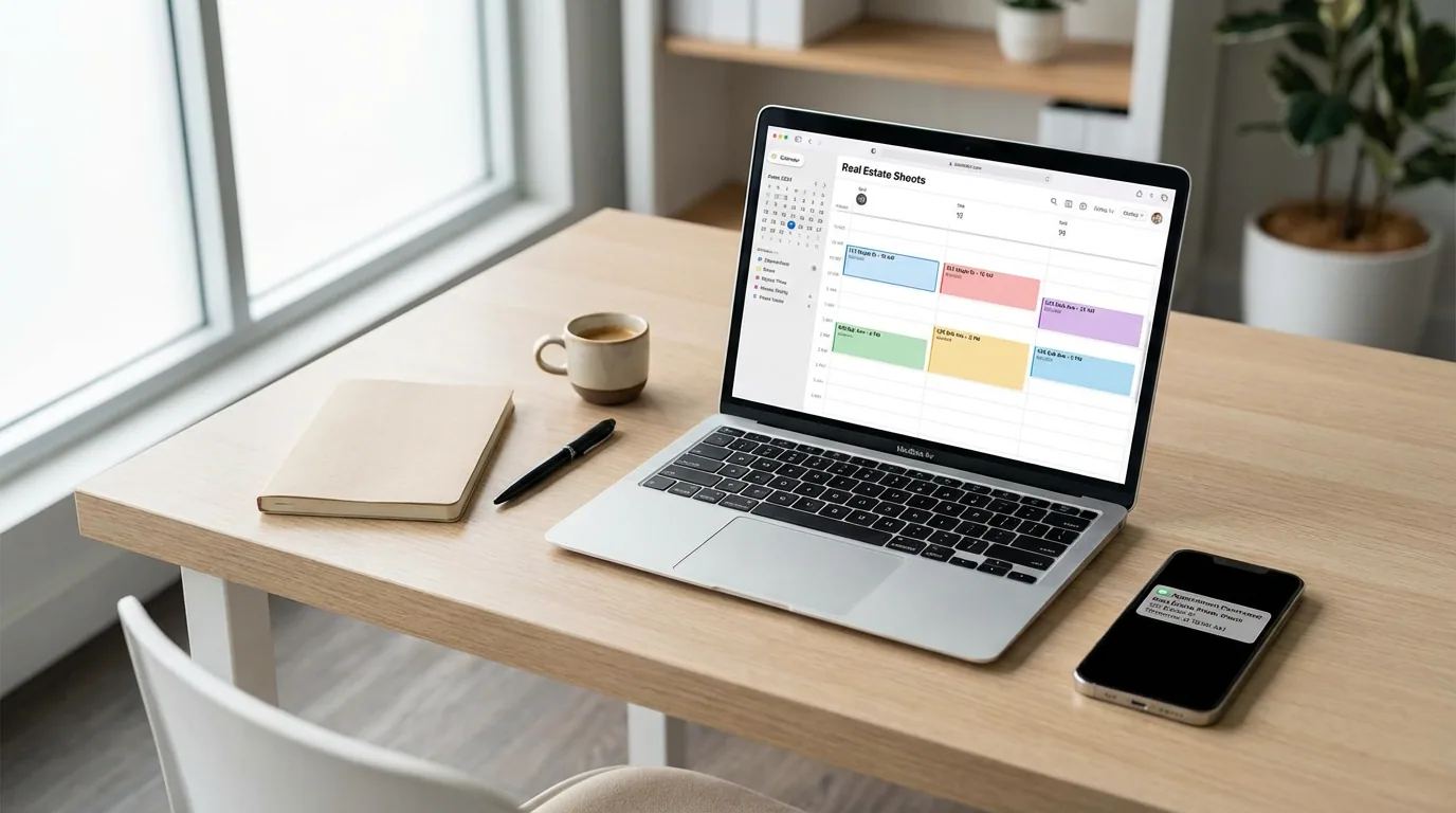 Real estate scheduling calendar