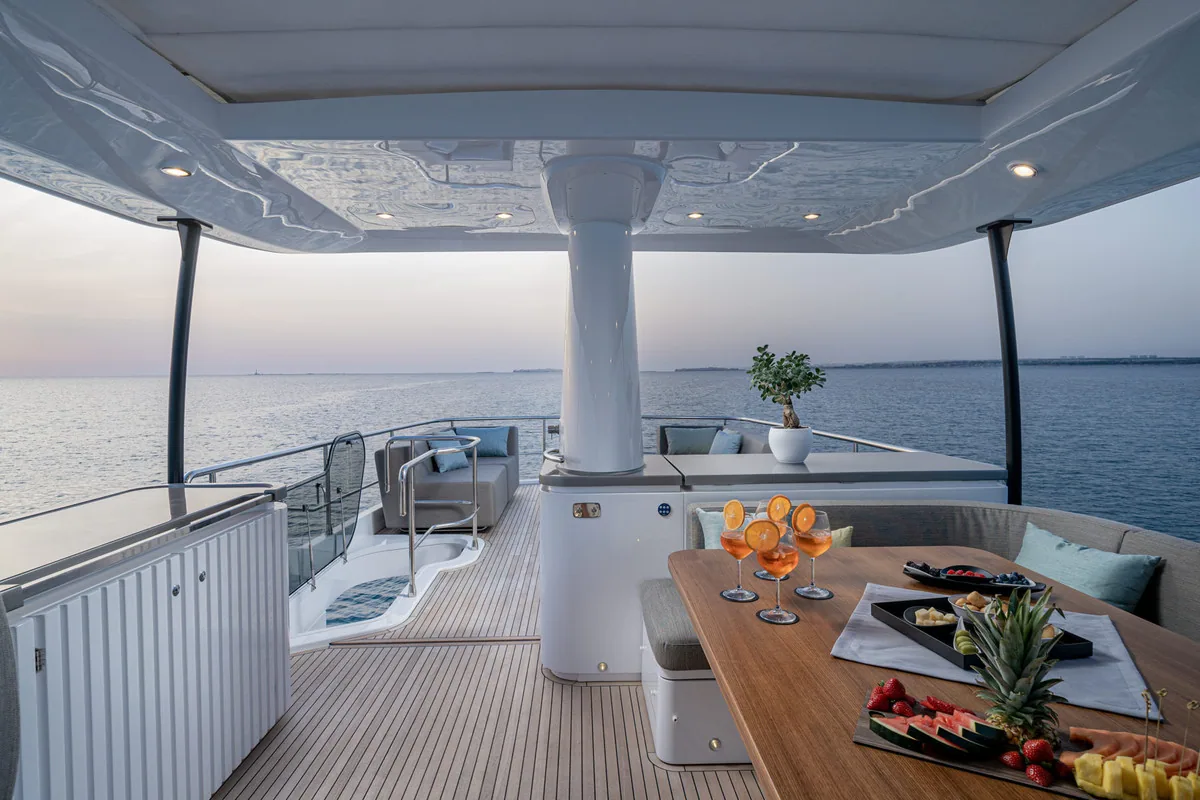 Nice Yacht Interior - Video Ready