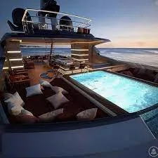 Elegant Yacht Stateroom